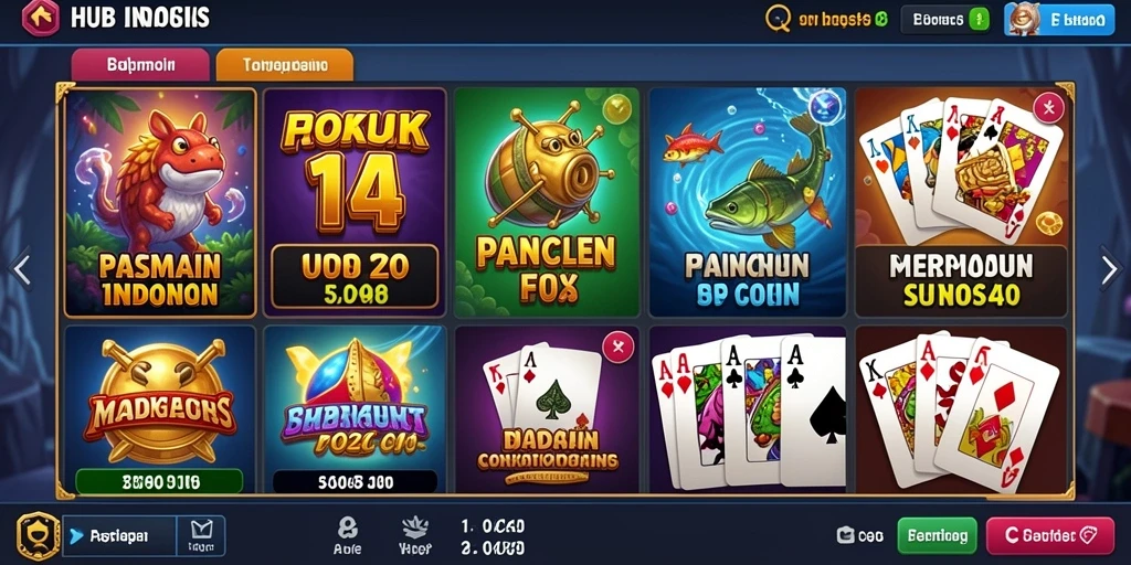 Screenshot menunjukkan tampilan antarmuka pengguna yang menarik.
