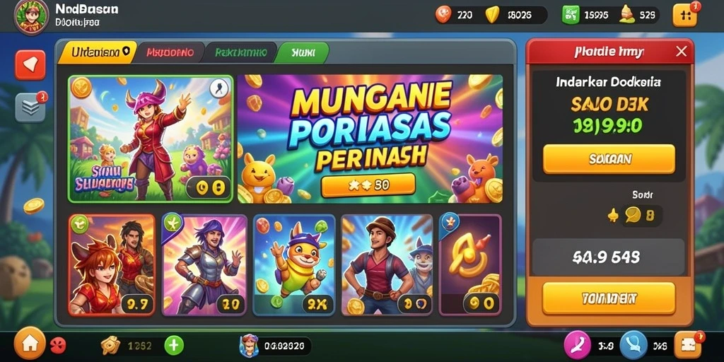 Tampilan awal aplikasi yang menarik dan mudah diakses.