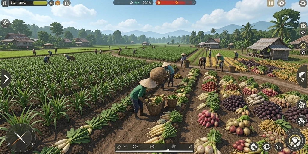 Gambar menampilkan antarmuka permainan yang menarik dan user-friendly.